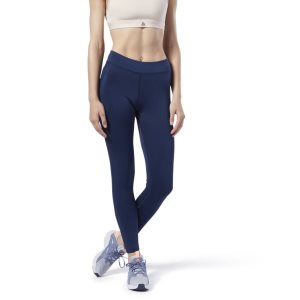 Reebok Workout Ready Tights Damen - Navy - DE 186-CVJ